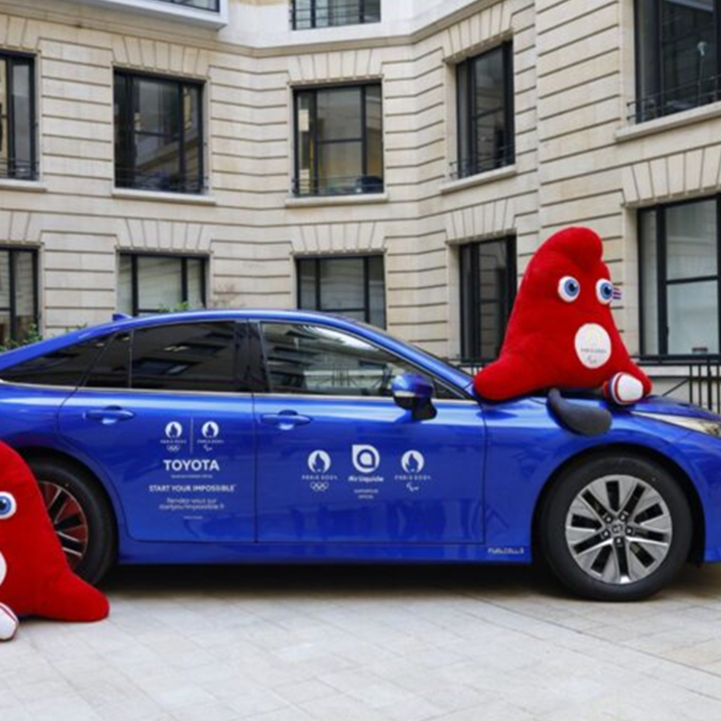 Air Liquide tukee Paris 2024:ää: toimittaa vetyä 100 Toyota Miraihin